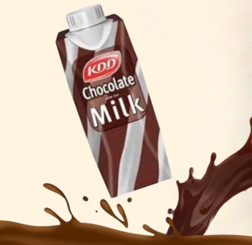 حليب بالشوكلاتة كي دي دي kdd
