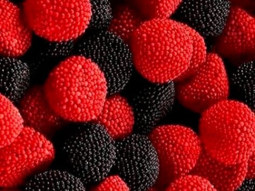 جيلي توت الاحمر والاسود 100 / جرام