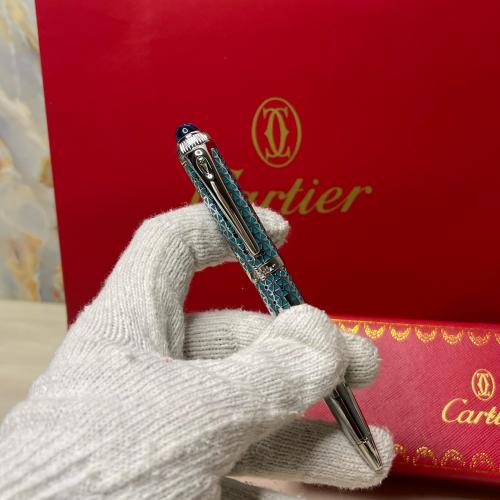 قلم كارتير باشا مزخرف (فص كحلي)