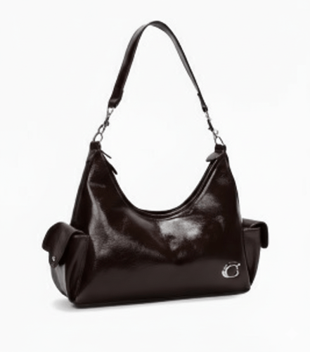 شنطة نسائيه راقية من الجلد اللامع