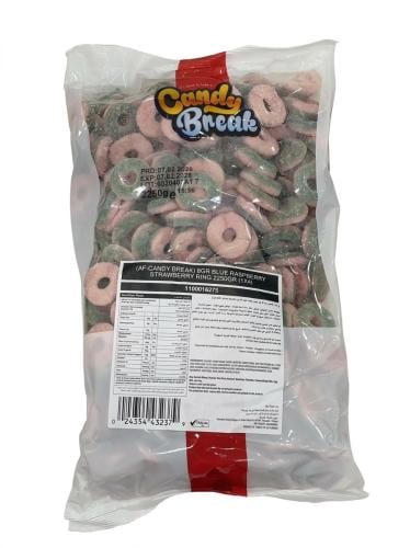 حلقات فراوله وتوت كاندي بارك 2250g