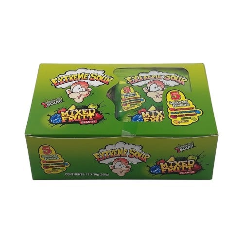 اكستريم سور حلاوة حامضة اكياس 12*30g