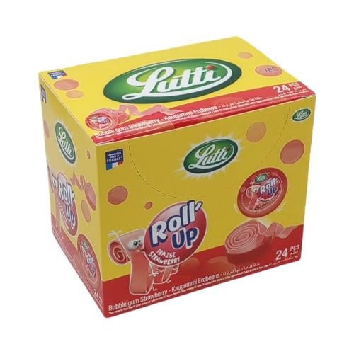 علك رول اب بنكهة الفراولة 24*29g