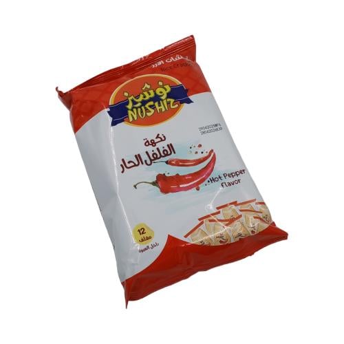نوشيز مقرمشات الارز بنكهة الفلفل الحار 67.2g