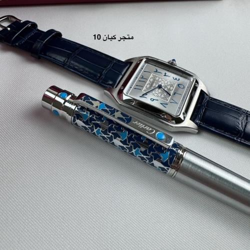 طقم ساعة وقلم كارتير