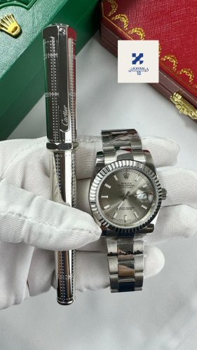 طقم ساعه رولكس وقلم كارتير