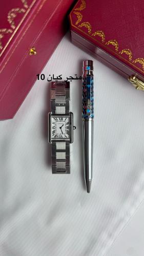 طقم ساعة وقلم كارتير