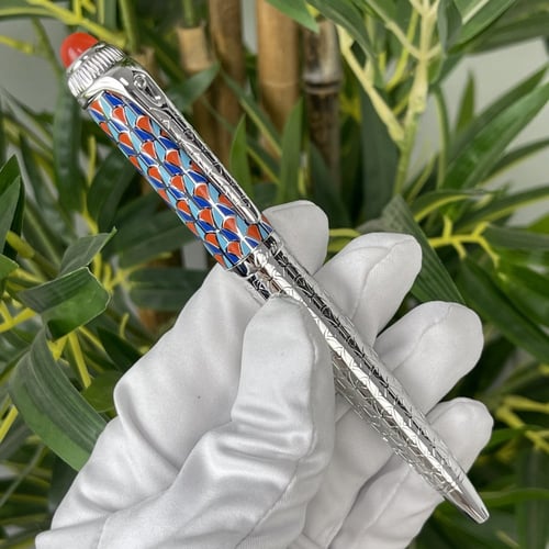 قلم كارتير فضي رودستر