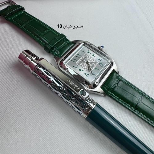 طقم ساعة وقلم كارتير