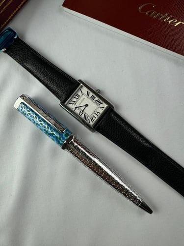 طقم ساعة وقلم كارتير