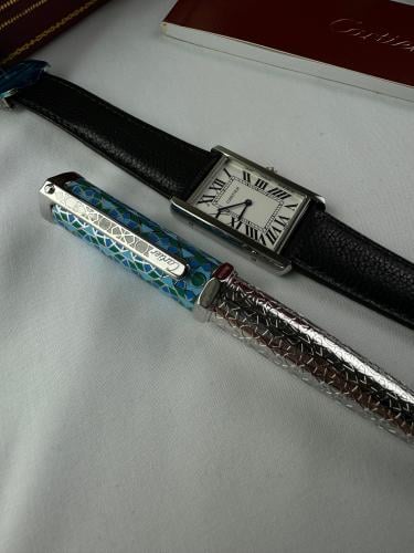 طقم ساعة وقلم كارتير