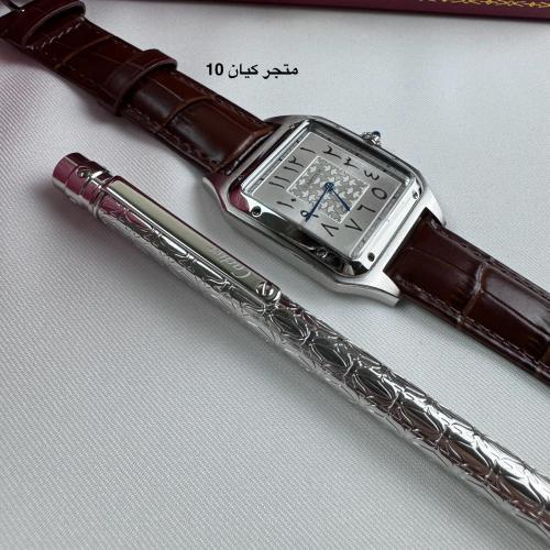 طقم ساعة وقلم كارتير