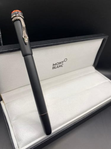 قلم الثعبان مونت بلانك طبق الاصل