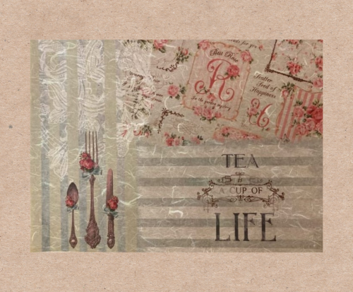 ورق أرز ديكوباج