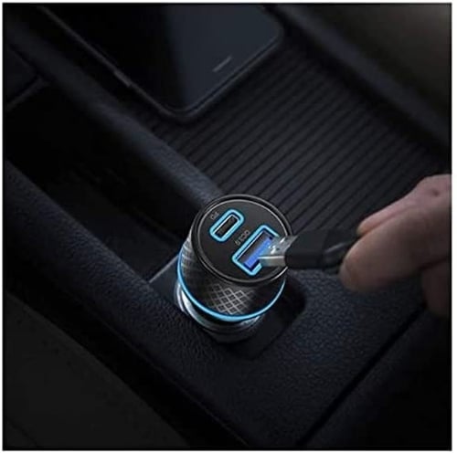 شاحن سيارة 42 واط من ديفيل مخرجين PD+ USB