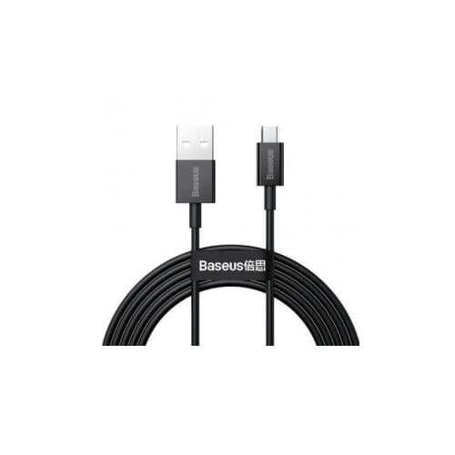 كيبل شاحن مايكرو USB مترين من بيسوس