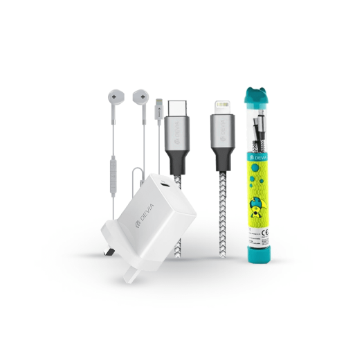 عرض 3 منتجات كيبل ايفون PD بقوة 20 واط + فيش منفذ...