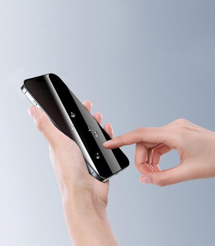 ستيكر حماية لقافة زجاج مزدوج كامل الشاشة لأجهزة آي...