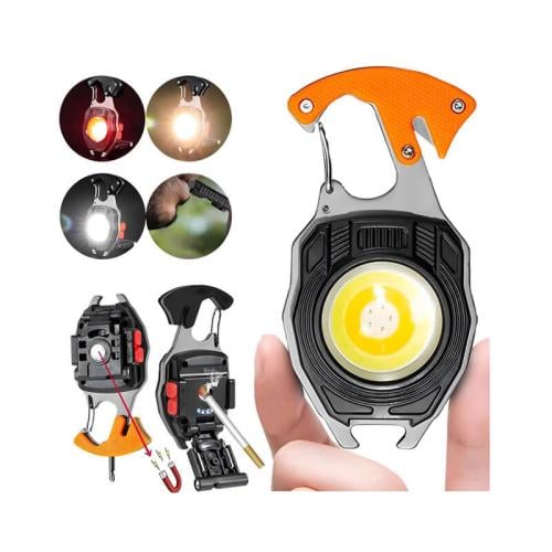 كشاف يدوي متعدد الوظائف مغناطيسي 7 اوضاع اضاءة مع...