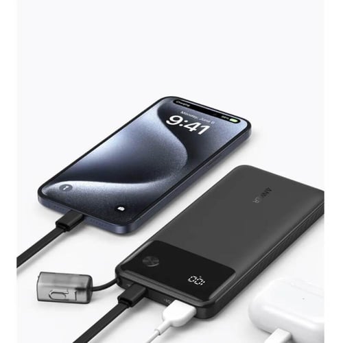 باور بانك أنكر 10000 مللي أمبير قوة 22.5 واط بمنفذ...