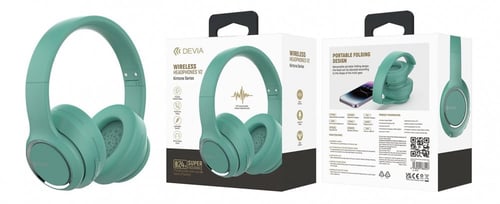 سماعات رأس لاسلكية من ديفيا كينتون سيريس،بطارية تت...