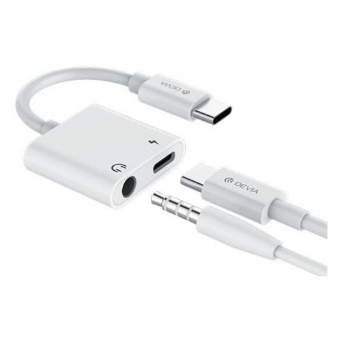 توصيله سماعه وشاحن السلسلة الذكية من ديفيا النوع C...