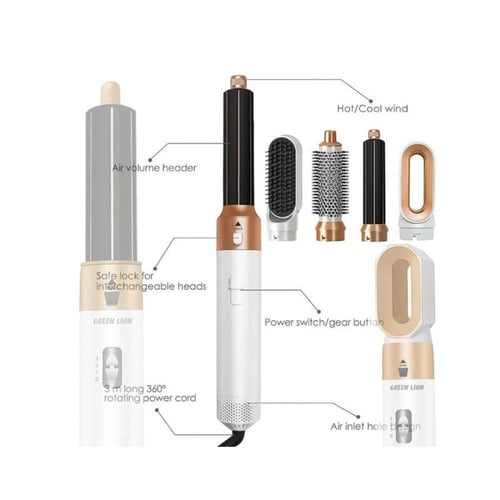 مصفف الشعر الاحترافي 5 في 1 من ماركة جرين ليون - ت...