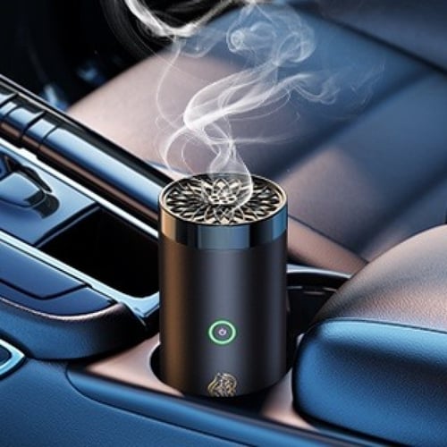 مبخرة كهربائية قابلة للشحن مع مكبر صوت مدمج مزودة...