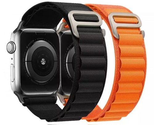 ساعة ذكية شبيهة آبل الترا مقاس 49 مع 2 اساور