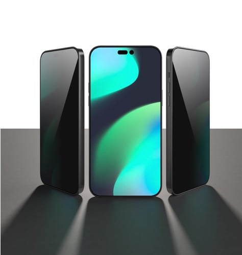 استيكر زجاج لقافه حواف ربل لجميع اجهزة ايفون 15