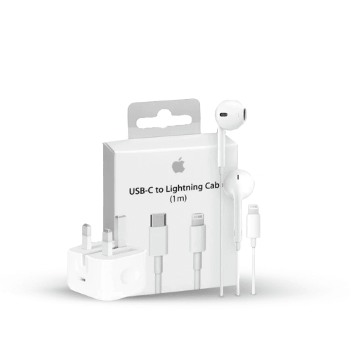 بوكس منتجات ابل الاصلي 3 قطع ضمان حاسبات العرب