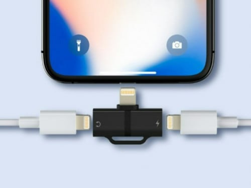 توصيلة 2*1 شاحن + سماعة ديفيا