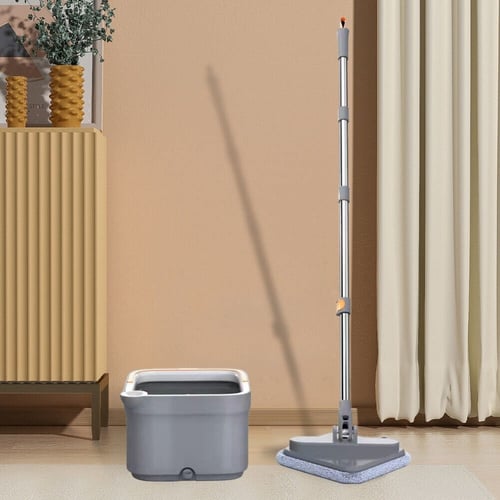 ممسحة ارضيات ذكية مع دلو يعمل بالتجفيف والعصر الات...