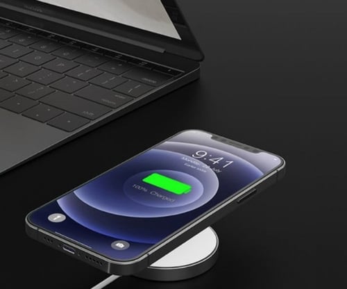 ديفيا شاحن لاسلكي مغناطيسي ، يدعم شحن Qi
