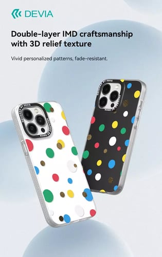 كفر ايفون 15 من ديفيا منقط مربع