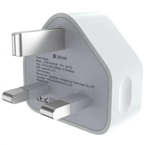 شاحن المملكة المتحدة من السلسلة الذكية 2.1 أمبير (...