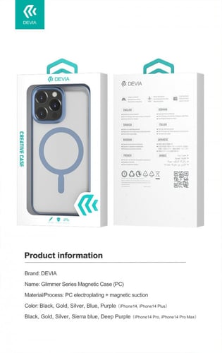 جراب مقوى (PC) ، تصميم كلاسيكي مطلي بالكهرباء، شحن...