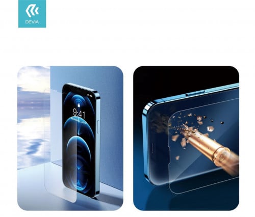 شاشة حماية زجاجية كاملة ديفيا ستار سيريز لهاتف ايف...