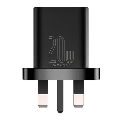 شاحن جداري بتقنية سوبر سي من بيسوس 20 واط