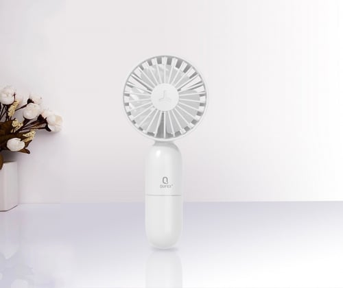 عرض المروحتين ابيض وتيفاني من QUFEX