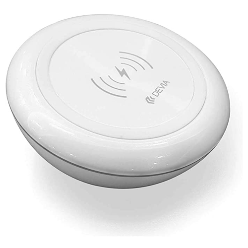 شاحن مكتبي يدعم خاصيه الوايرلس (ابيض)من ديفيا