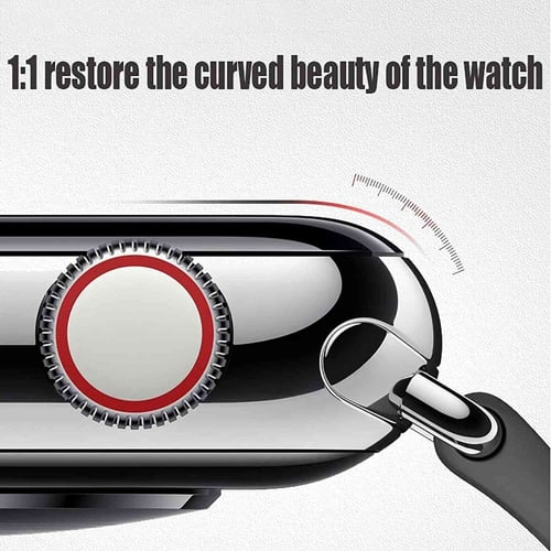 واقي شاشة من 3 قطع لساعة Apple Watch Ultra 49 مم،