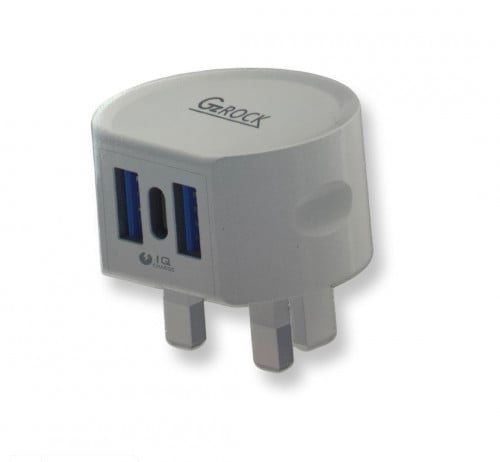 فيش جداري منفذين يو اس بي ومنفذ تايب سي من GZROCK