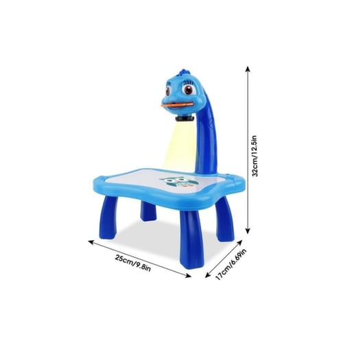 طاولة رسم للأطفال بجهاز عرض ضوئي وموسيقى لتتبع الر...