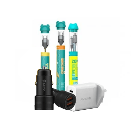 بكج ديفيا فيش منفذ PD بقوة 20 واط + وصلة قماش تايب...