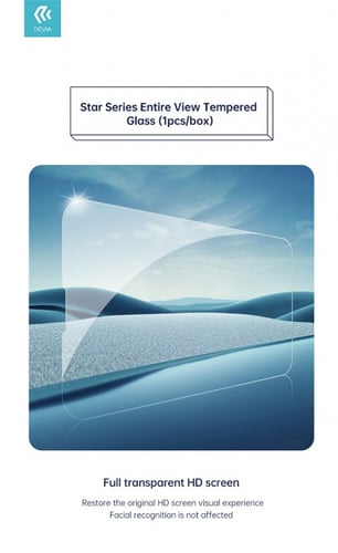 ديفيا ستار سيريز شاشة زجاجية كاملة لهاتف آيفون 13/...
