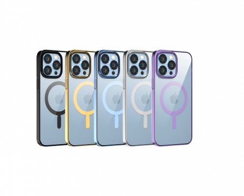 جراب مقوى (PC) ، تصميم كلاسيكي مطلي بالكهرباء، شحن...