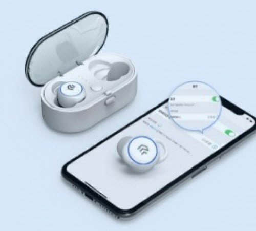 سماعة بلوتوث لاسلكية لاتيس TWS من ديفيا اسود