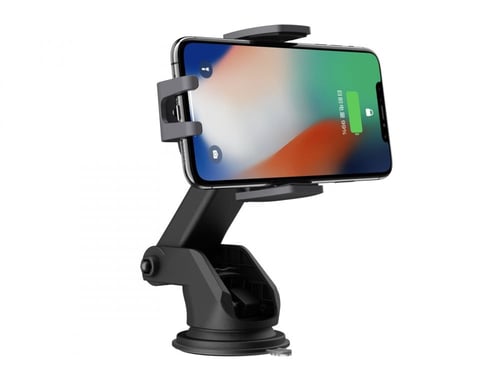 قاعده جوال مكيف وطبلون 2في1 يدعم الشحن وايرلس من د...