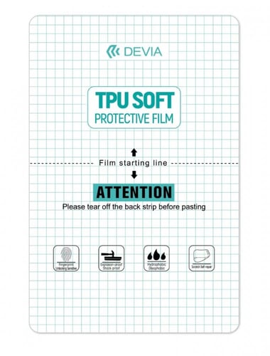 استيكر مكينه شفاف الاقتصادي من ديفيا (عبوة50 وحدة)